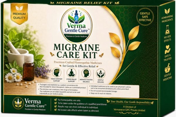 Verma Gentle Cure – Migraine Relief Kit