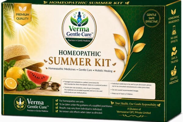 Verma Gentle Cure – Homeopathic Summer Kit